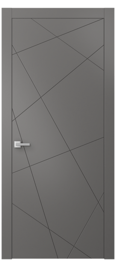 Межкомнатная дверь 8048 МКЛС. Цвет Матовый классический серый. Материал Гладкая эмаль. Коллекция Linea. Фото. Дверь межкомнатная 8048 МКЛС. Цвет Матовый классический серый. Материал Гладкая эмаль. Коллекция Linea. Картинка.